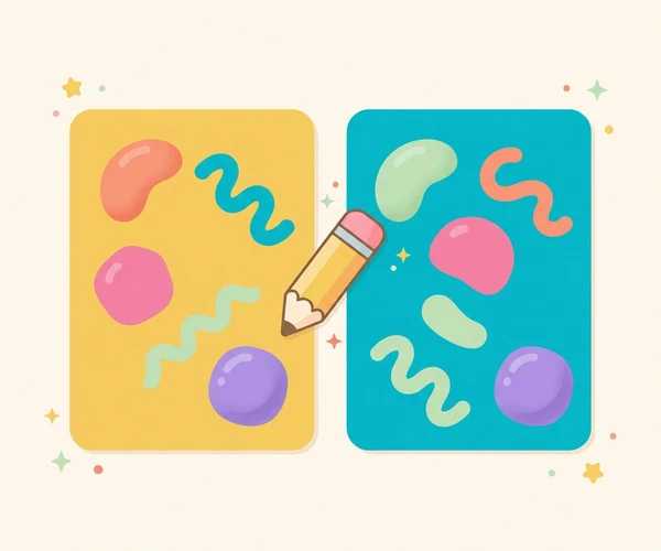 Spot the Same Printable