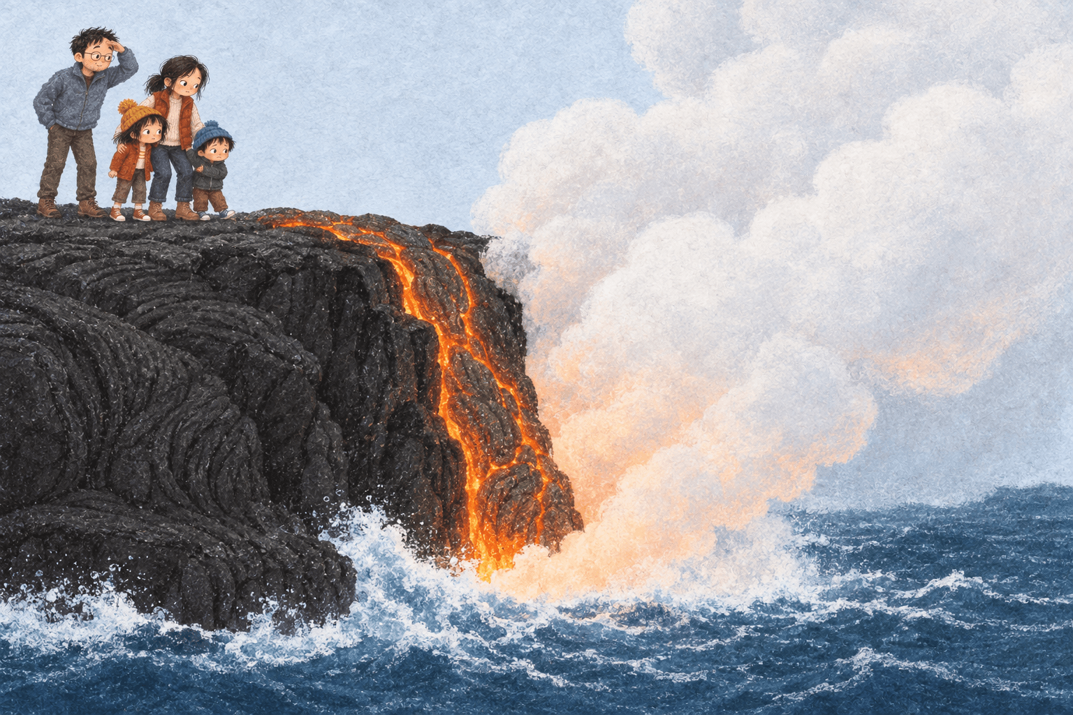Where the Fire Meets the Sea