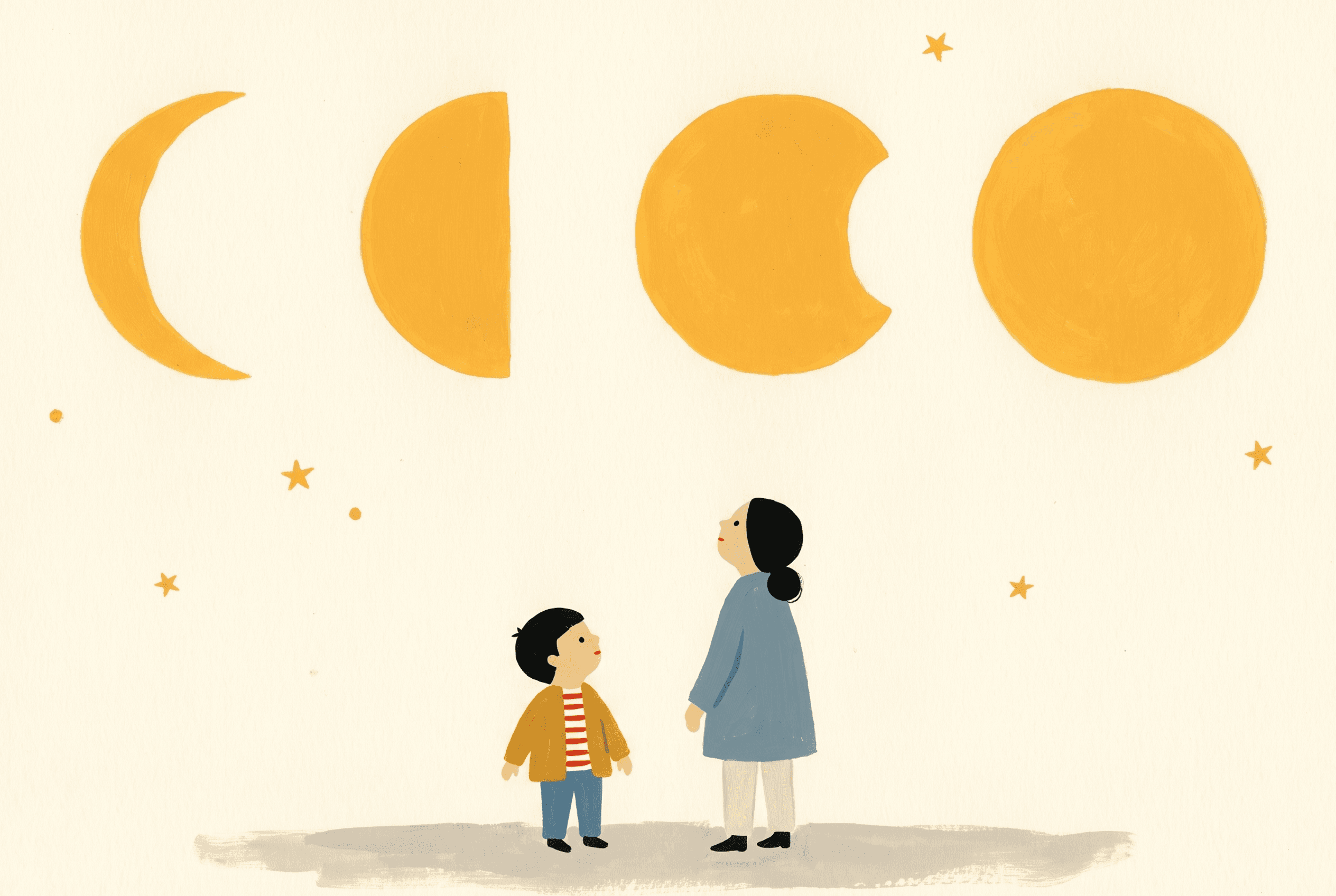 The Moon Changes